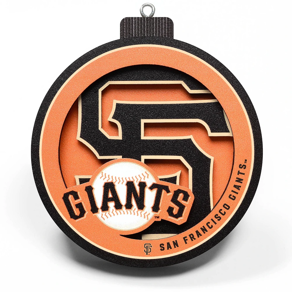 San Francisco Giants 3D Logo Series Ornament