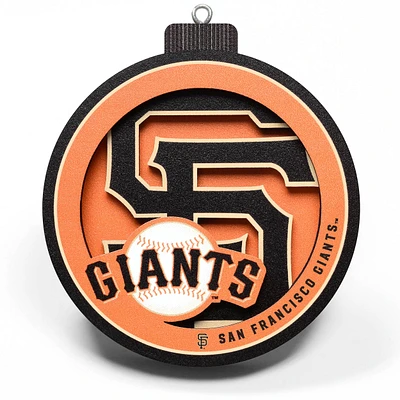 San Francisco Giants 3D Logo Series Ornament