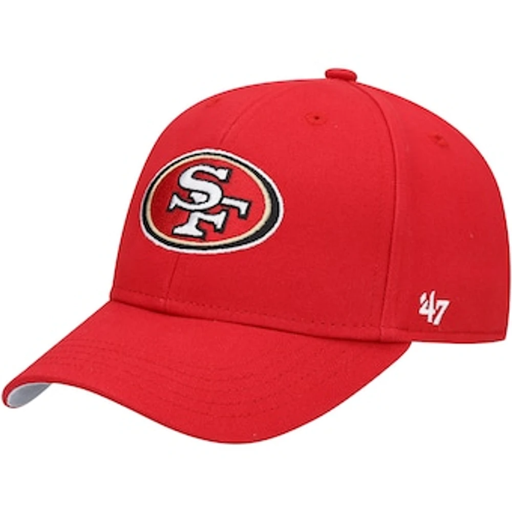 Toddler '47 Scarlet San Francisco 49ers Basic MVP Adjustable Hat