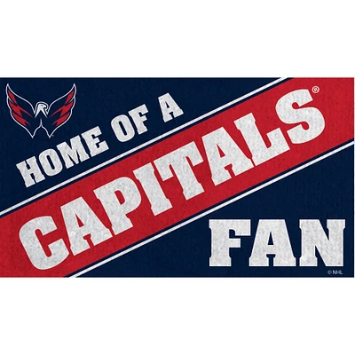 Washington Capitals 18" x 30" Team Turf Mat