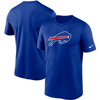 Men's Nike Royal Buffalo Bills Logo Essential Legend Performance T-Shirt