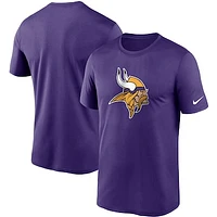 Men's Nike Purple Minnesota Vikings Logo Essential Legend Performance T-Shirt