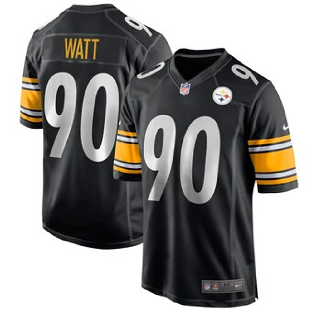 Men's Nike T.J. Watt Pittsburgh Steelers Game Jersey