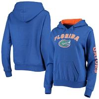 Women's Colosseum Royal Florida Gators Loud and Proud Pullover Hoodie