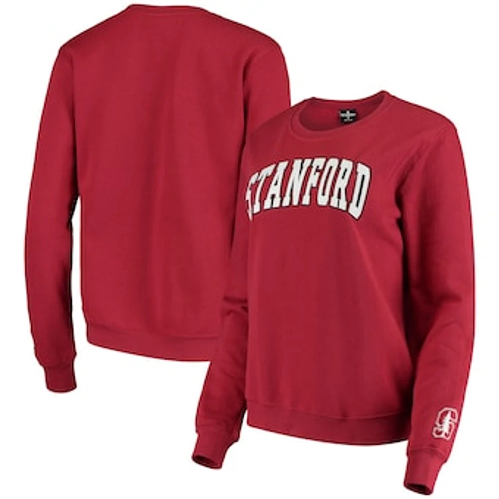 Women's Colosseum Cardinal Stanford Campanile Pullover Sweatshirt