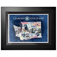 Seattle Mariners 12'' x 16'' State of Mind Wall Art