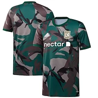Men's adidas Camo LAFC 2021 Pre-Match Performance Top