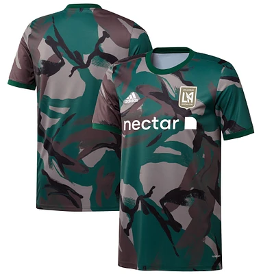 Men's adidas Camo LAFC 2021 Pre-Match Performance Top