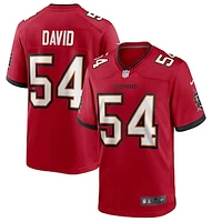 Men's Nike Lavonte David Red Tampa Bay Buccaneers Game Jersey