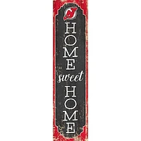 New Jersey Devils 24" Home Sweet Home Leaner Sign