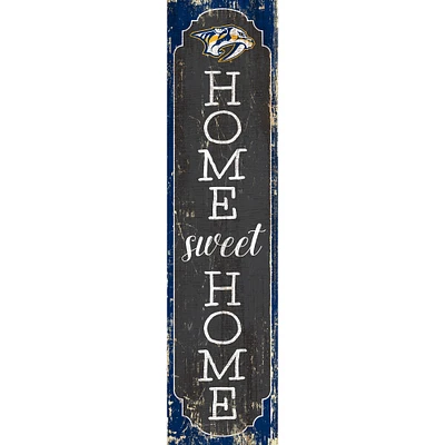 Nashville Predators 24" Home Sweet Home Leaner Sign