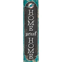 Miami Dolphins 24" Home Sweet Home Leaner Sign