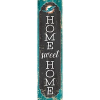 Miami Dolphins 24" Home Sweet Home Leaner Sign