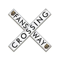 Vegas Golden Knights 48" Fans Way Crossing Sign