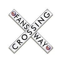 New York Islanders 48" Fans Way Crossing Sign