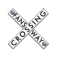 New York Islanders 48" Fans Way Crossing Sign