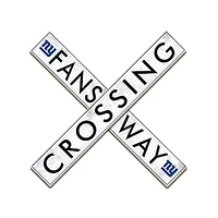 New York Giants 48" Fans Way Crossing Sign