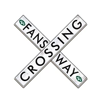 New York Jets 48" Fans Way Crossing Sign