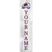 Colorado Avalanche 48" Personalized Welcome Leaner Sign