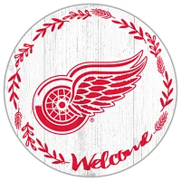 Detroit Red Wings 12" Welcome Circle Sign