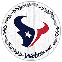 Houston Texans 12" Welcome Circle Sign