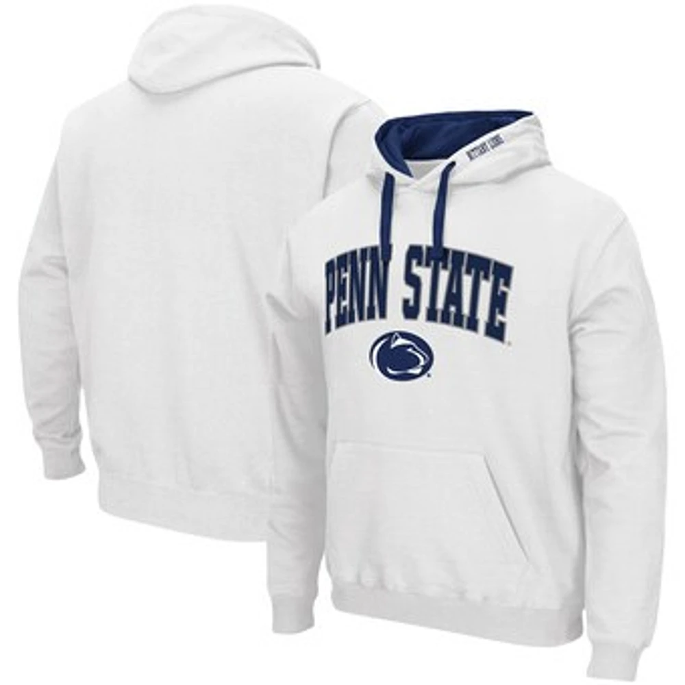 Men's Colosseum White Penn State Nittany Lions Big & Tall Arch Logo 2.0 Pullover Hoodie