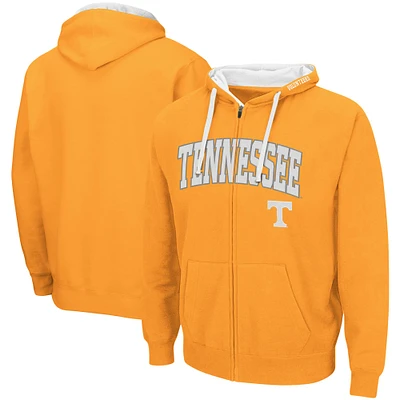 Men's Colosseum Tennessee Orange Volunteers Big & Tall Full-Zip Hoodie