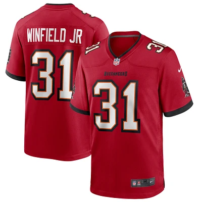 Men's Nike Antoine Winfield Jr. Red Tampa Bay Buccaneers Game Jersey