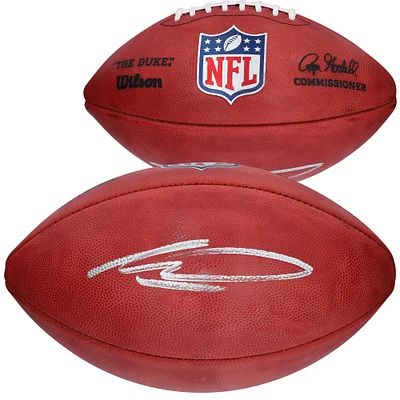 CeeDee Lamb Dallas Cowboys Autographed Duke Game Football