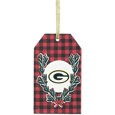 Green Bay Packers Gift Tag Ornament