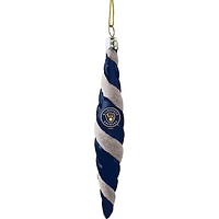 Milwaukee Brewers 5'' Team Color Swirl Ornament