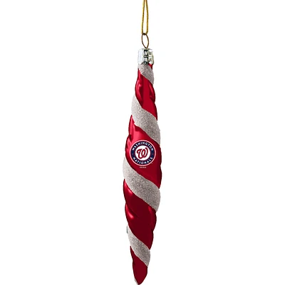 Washington Nationals 5'' Team Color Swirl Ornament