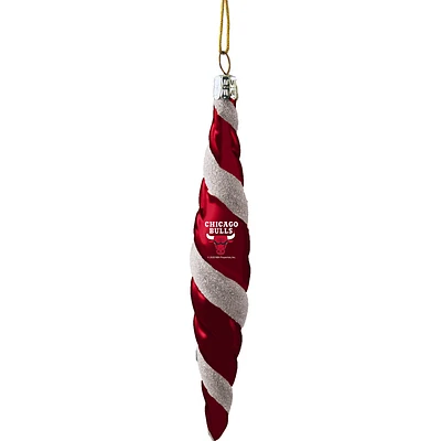 Chicago Bulls 6'' Team Color Swirl Ornament