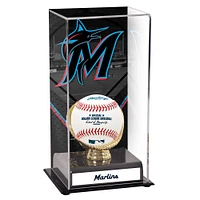 Miami Marlins Sublimated Display Case with Image