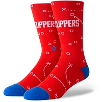 Men's Stance LA Clippers Playbook Logo Crew Socks