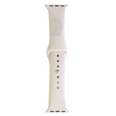 White Ohio State Buckeyes 38/40mm Apple Watch Band