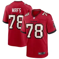 Men's Nike Tristan Wirfs Red Tampa Bay Buccaneers Player Game Jersey