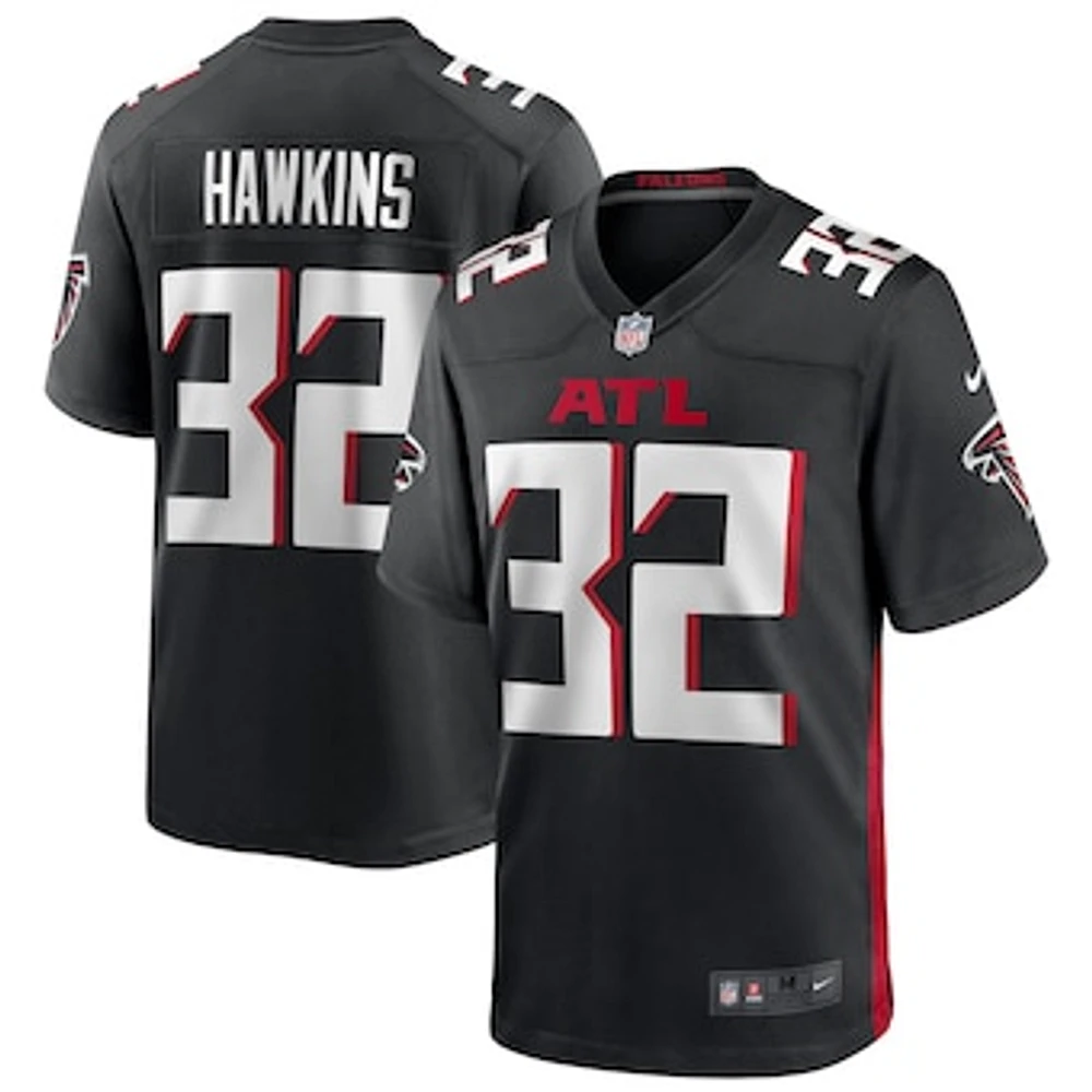 Men's Nike Jaylinn Hawkins Black Atlanta Falcons Player Game Jersey