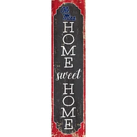 Ole Miss Rebels 24" Home Sweet Home Leaner Sign