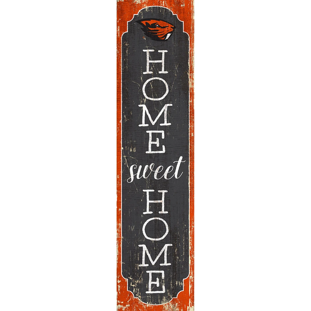 Oregon State Beavers 24" Home Sweet Home Leaner Sign