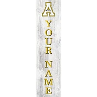 Appalachian State Mountaineers 48" Personalized Welcome Leaner Sign