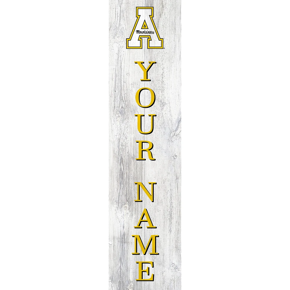 Appalachian State Mountaineers 48" Personalized Welcome Leaner Sign