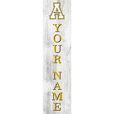 Appalachian State Mountaineers 48" Personalized Welcome Leaner Sign