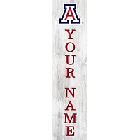 Arizona Wildcats 48" Personalized Welcome Leaner Sign