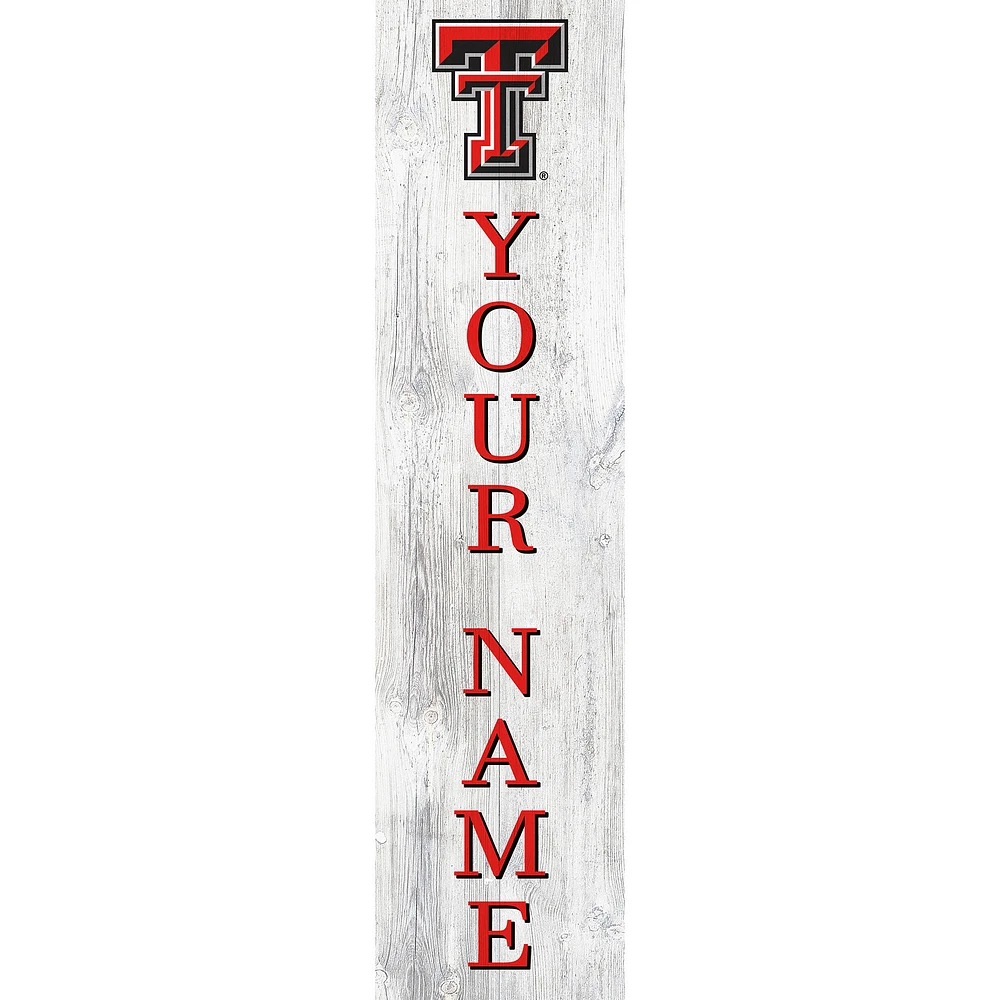Texas Tech Red Raiders 48" Personalized Welcome Leaner Sign