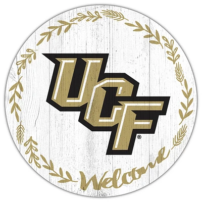 UCF Knights 12" Welcome Circle Sign