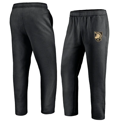 Men's Fanatics Black Army Black Knights School Logo Sweatpants