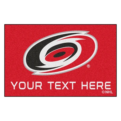 Carolina Hurricanes 19'' x 30'' Personalized Accent Rug