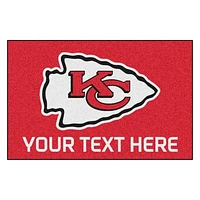 Kansas City Chiefs 19'' x 30'' Personalized Accent Rug