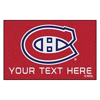Montreal Canadiens 19'' x 30'' Personalized Accent Rug